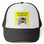 committing barbecue joke hat