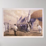 Commodor Matthew Perry Meeting at Yokuhama Print