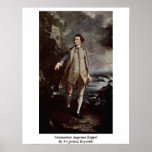 Commodore Augustus Keppel By Sir Joshua Reynolds posters