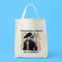 Commodore Perry for President bags