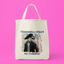 Commodore Perry for President bags