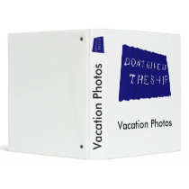 Commodore Perry's Waving Flag Vinyl Binders