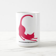 Common Cats Logo Pink Mugs