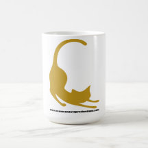 Common Cats Logo Yellow Coffee Mugs