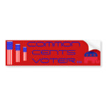 "Common Cents Voter" Bumper Sticker