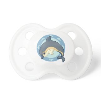 Common dolphin baby pacifier