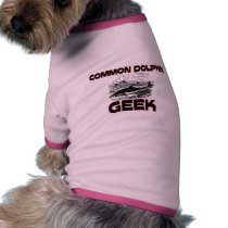 Common Dolphin Geek pet clothing by AnimalShirts Common Dolphin Geek pet clothing