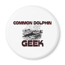 Common Dolphin Geek magnets