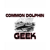 Common Dolphin Geek t-shirts by AnimalShirts Common Dolphin Geek t-shirts