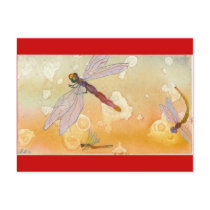 "Common Dragons" postcards