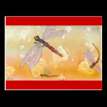 "Common Dragons" postcards