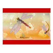 "Common Dragons" Postcards