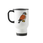 Birdorable Common Kestrel Travel / Commuter Mug