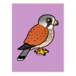Birdorable Common Kestrel Postcard