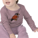 Birdorable Common Kestrel Infant Long Sleeve T-Shirt