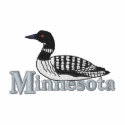 Common Loon embroidered shirts