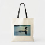 Common Loon on Water Tote Bag