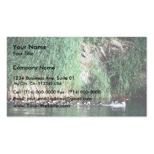 Common Merganser Brood Business Cards