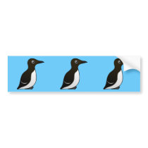 Common Murre (standing) Bumper Stickers