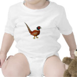 Common Pheasant Baby Bodysuit