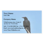 Common raven business card