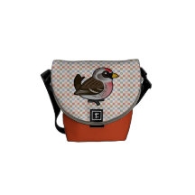 Common Redpoll Messenger Bags