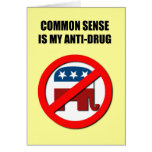 Common sense is my anti-drug cards