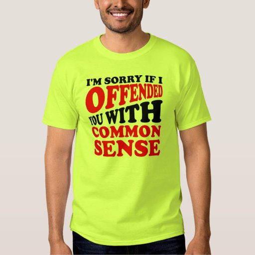 comic sense tshirt