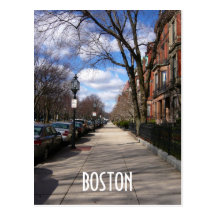 Commonwealth Avenue Postcard
