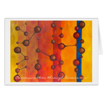 Communication through dimensions cards