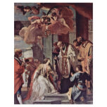 Communion And Martyrdom Of Saint Lucia By Ricci letterhead