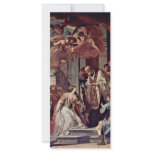 Communion And Martyrdom Of Saint Lucia By Ricci Rack Card Design