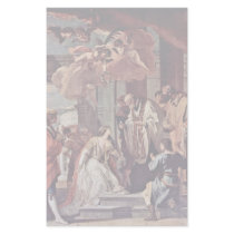 Communion And Martyrdom Of Saint Lucia By Ricci Stationery Paper