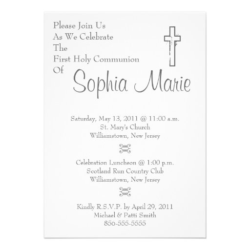 communion announcement