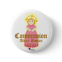 Communion Button- Customize by wholeheartedly Communion Button- Customize