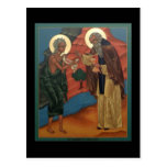 Communion of St. Mary of Egypt Prayer Card Post Cards
