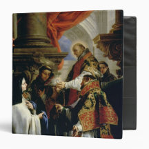 Communion of St. Teresa of Avila  c.1670 Binders