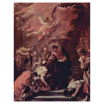 Communion Of The Apostles By Ricci Sebastiano Custom Flyer