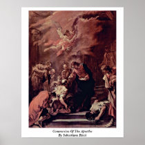 Communion Of The Apostles By Sebastiano Ricci Posters