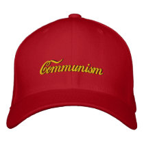 Communism embroidered hats