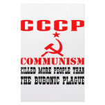 Communism Killed More People Than Bubonic Plague Personalized Stationery