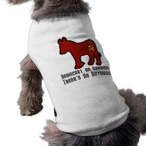 Communist Donkey pet clothing