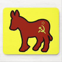 Communist Donkey mousepads by AmericanElephant Communist Donkey mousepads