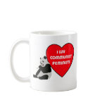 Communist Feminist Panda Luv Coffee Mug