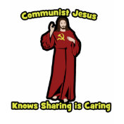 Communist Jesus knows Sharing is Caring