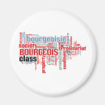 Communist Manifesto Word Cloud Magnets