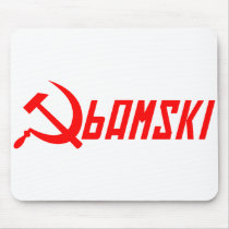 Communist Obama Mouse Pad
