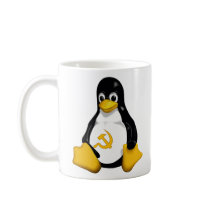 Communist Penguin ( Linux ) Coffee Mug