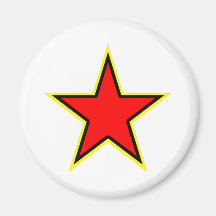 Communist Red Star Magnets