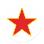 Communist Red Star Sticker